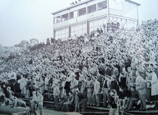 A sell-out crowd at Forness Stadium
